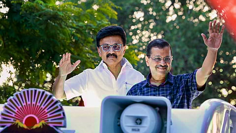 Be wary of NDA, if voted to power it will undo Stalin's good work: Arvind Kejriwal