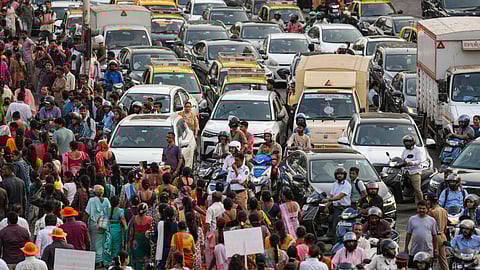 'Get out, you're causing traffic jam': Woman snaps at minister during BJP's Mumbai rally