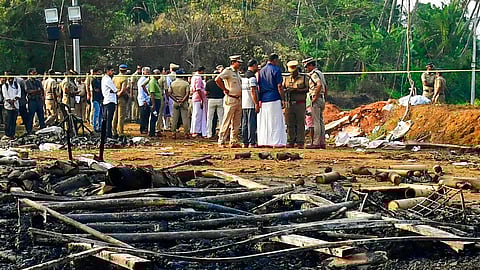 Thrissur firework blast: Forensic probe on to find chemicals used for crackers