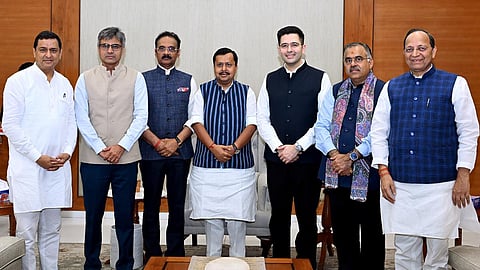 AAP calls BJP move ‘unconstitutional’, urges RS to sack 7 defecting MPs