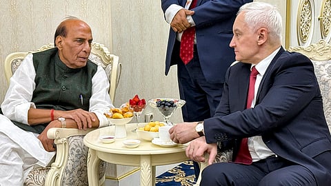 Rajnath meets Chinese, Russian counterparts in Bishkek; regional security on agenda