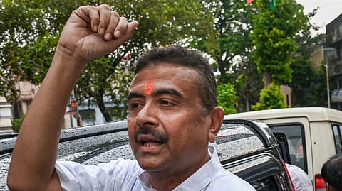 Tension in Bhabanipur: Slogans, lathi-charge as Suvendu Adhikari, TMC workers face off