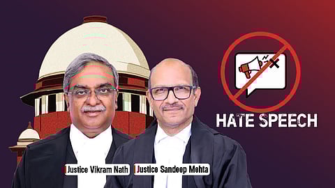 Pleas against hate speeches: No legislative vacuum exists warranting intervention, says SC