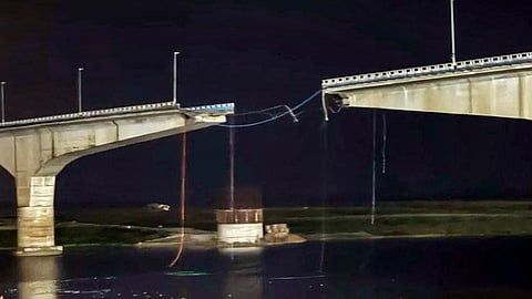 Portion of Bihar’s Vikramshila Setu over Ganga collapses, probe ordered