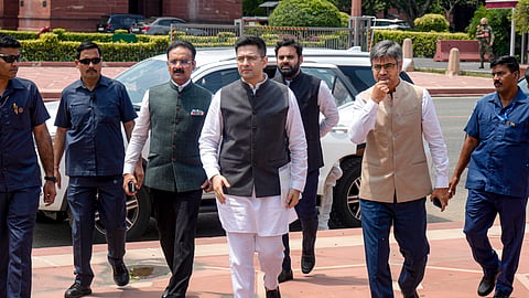 AAP indulging in 'dangerous vendetta politics': Raghav Chadha after meeting President Murmu