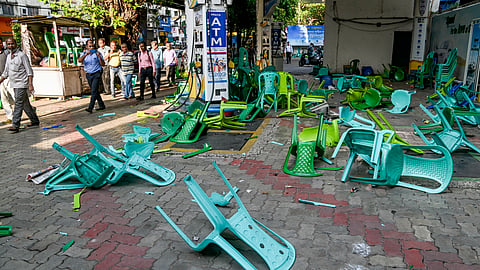 TMC alleges BJP ‘gutter politics’ after party offices vandalised in West Bengal