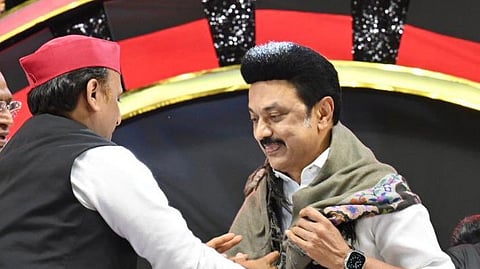 ‘We don’t leave in tough times’: Akhilesh stands with Mamata, Stalin post defeats
