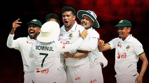 Bangladesh beat Pakistan by 104 runs in Dhaka to seal 'historic' Test win
