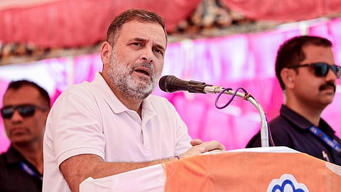 Economic storm on the way; PM not heeding own austerity appeal: Rahul in Raebareli