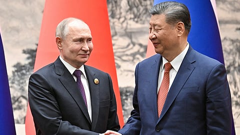 Putin visits China to reaffirm Russia ties as Xi also seeks stable US relations after Trump summit
