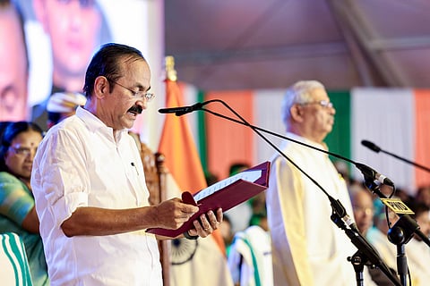 'Just remembered my father,' asks Kerala CM on row over use of caste surname in swearing-in