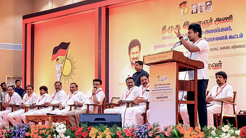 DMK youth wing slams Cong for 'betrayal', flays TVK on law and order