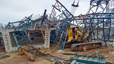 At least six workers killed as under-construction bridge collapses in UP’s Hamirpur