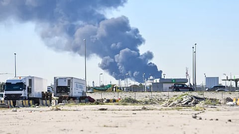 US strikes Iran's Qeshm Islands as Tehran fires missiles at Kuwait, Bahrain