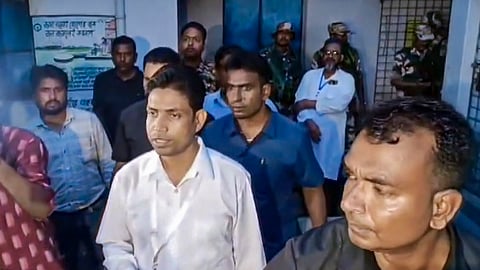 Office of arrested TMC leader Jahangir Khan ransacked in Falta