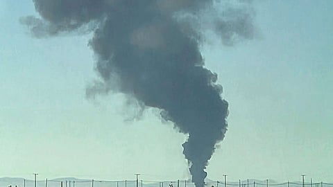 Eight killed as B-52 bomber crashes in fiery test flight at Edwards Air Force Base