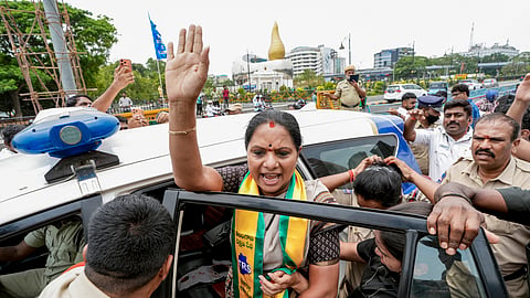 Kavitha rules out reconciliation with father KCR
