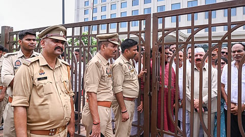 Congress delegation prevented from visiting Ram temple in Ayodhya
