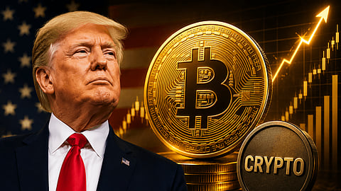 Trump defends earning more than $1 billion on crypto