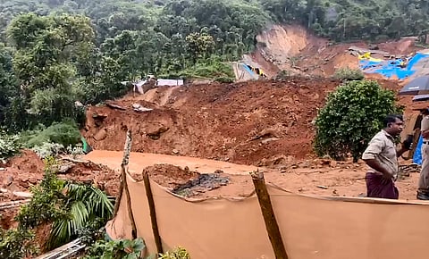 Landslide hits Wayanad tunnel project site; one killed, 7 injured, another 7 missing

