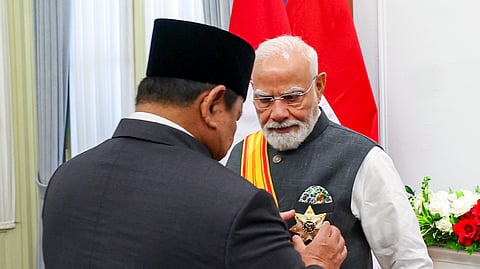 Indonesia confers the highest civilian honour, Bintang Adipurna, to PM Modi