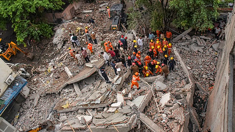 One dead, 5 to 6 people still feared trapped in Delhi's Rohini building collapse
