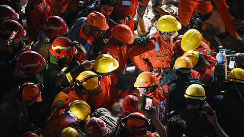 Death toll rises to three following under-construction building collapse in Rohini area
