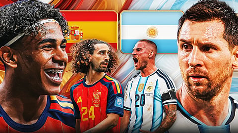 From Protégé to Rival | Messi and teen star Yamal headline Argentina–Spain showdown