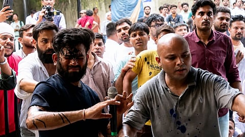 Woman detained after ink attack on Abhijeet Dipke, Sonam Wangchuk ‘mildly dehydrated, fully alert’