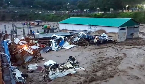11 dead in flash floods in J&K's Rajouri; several vehicles swept away