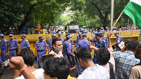 Protesters return to Jantar Mantar after Parliament march, vow to continue stir
