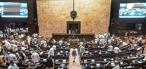 Both houses adjourned for the day amid uproar over police action against protesting students
