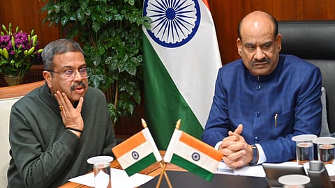 After govt 'agrees for detailed discussion on NEET paper leak in Lok Sabha', Pradhan meets Birla 