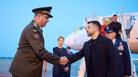 "Number-one priority is anti-ballistic defense": Zelenskyy arrives in US for Trump meeting