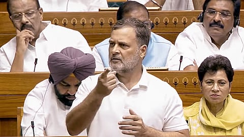 'Amit Shah authorised shooting of students' | Rahul Gandhi attacks Centre, RSS in Parliament