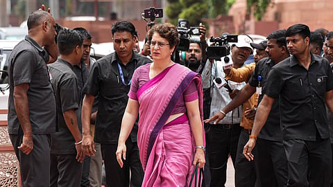 215 academicians write to Priyanka, flagging her ‘gau mutra expert’ jab at Kamakoti