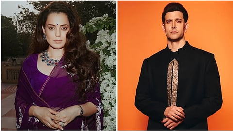 "Stop adding fuel to fire" | Kangana Ranaut hits back at Hrithik Roshan over new trend