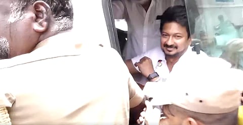 Udhayanidhi Stalin said he was ready to face the consequences and insisted he had done nothing wrong | Screengrab/X/PTI