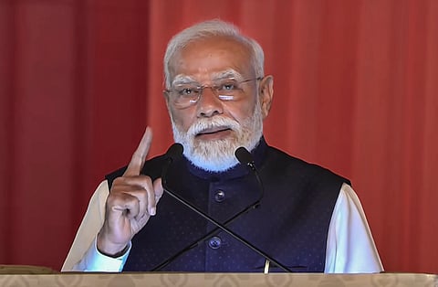 PM Modi reaffirms the Centre's commitment to the development of Jammu and Kashmir and Ladakh on the anniversary of Article 370's abrogation | File image/PTI
