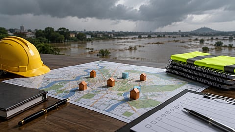 Representational image depicting disaster management measures as Haryana moves to strengthen resilience and emergency preparedness across departments
