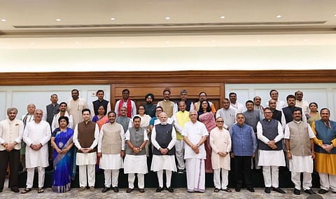 PM Modi advises lawmakers to value their parliamentary role, maintain public connect and steer clear of lobbyists during a meeting in Parliament | Instagram/Narendra Modi