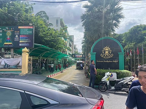 A school shooting in Thailand's Nonthaburi district left two dead and several injured | X/@ThaiEnquirer