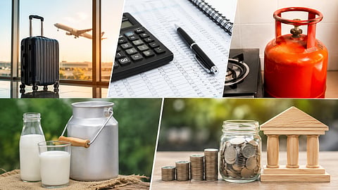 September 2026 money changes: ITR, LPG e-KYC, milk prices and FD rules explained