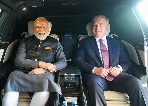 PM Modi and Mirziyoyev will hold delegation-level talks covering trade and investment, defence, digital connectivity, energy, education and people-to-people ties