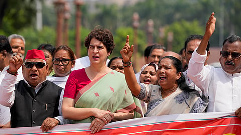 Priyanka Gandhi questioned why no action had been taken even 20 days after the incident.

