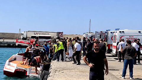 There were no confirmed reports of fatalities in the initial hours after the accident
