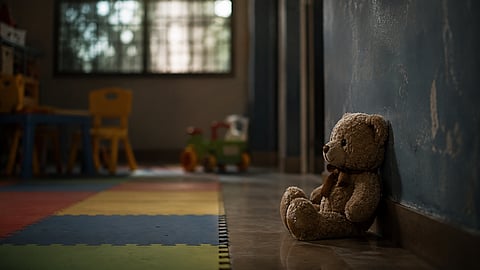 Delhi Police has registered a POCSO case after CCTV footage allegedly showed the child being assaulted at the Maujpur facility | Representational image
