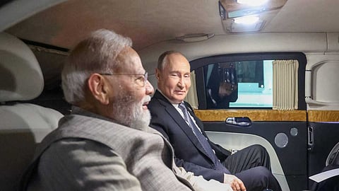 The meeting with Putin was among several high-level engagements undertaken by Modi during his visit to Bishkek for the 26th SCO Summit