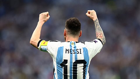 Messi’s final appearance for Argentina came in the World Cup final against Spain in New York