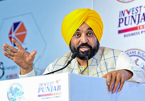 At a 'Lok Milni' programme, Punjab CM Bhagwant Mann targeted opposition parties over their record in the state | File image/PTI